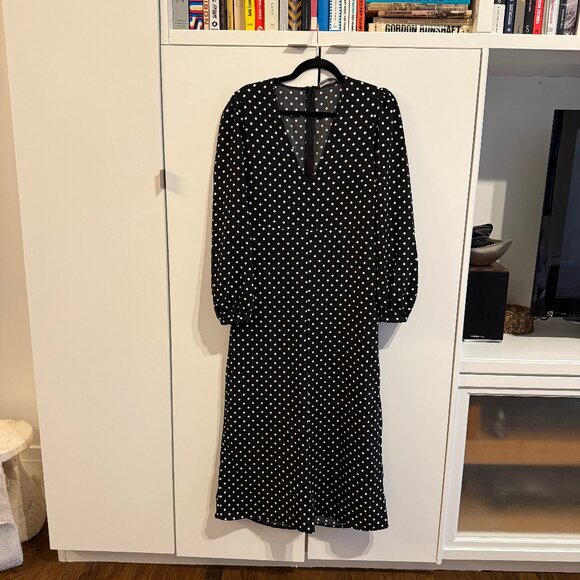 ZARA Polka Dot Jumpsuit - Picture 6 of 9